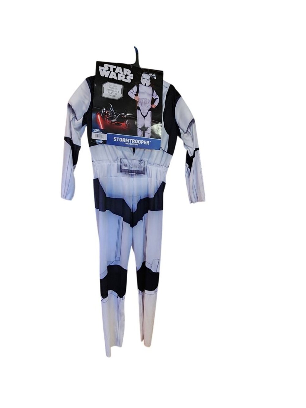 Star Wars StormTrooper Costume Size Large New Child ages Large 12 - 14